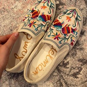 Super fun Sam Edelman slip on shoes